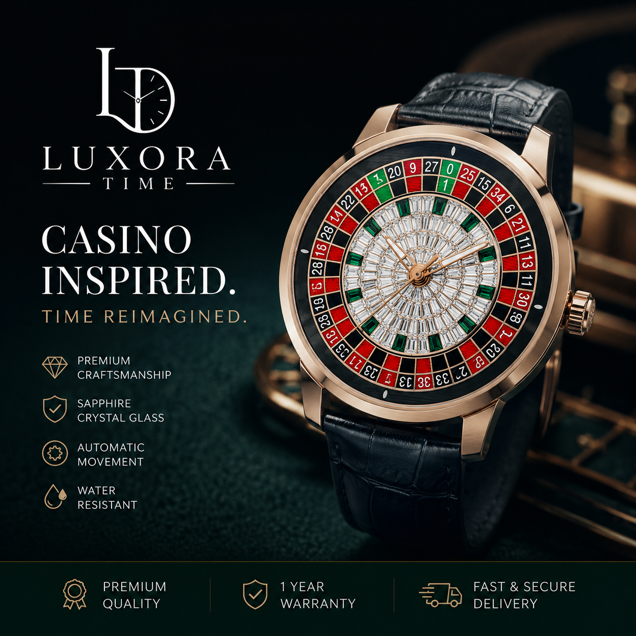 Luxora Time Casin* Diomand Edition